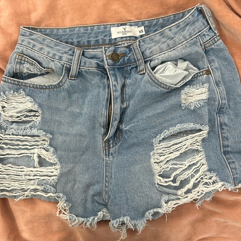 windsor jean shorts XS
